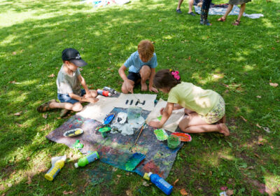 Kostenloses Ferienangebot im Sommerbad Humboldthain für Kinder von 7-12 Jahren