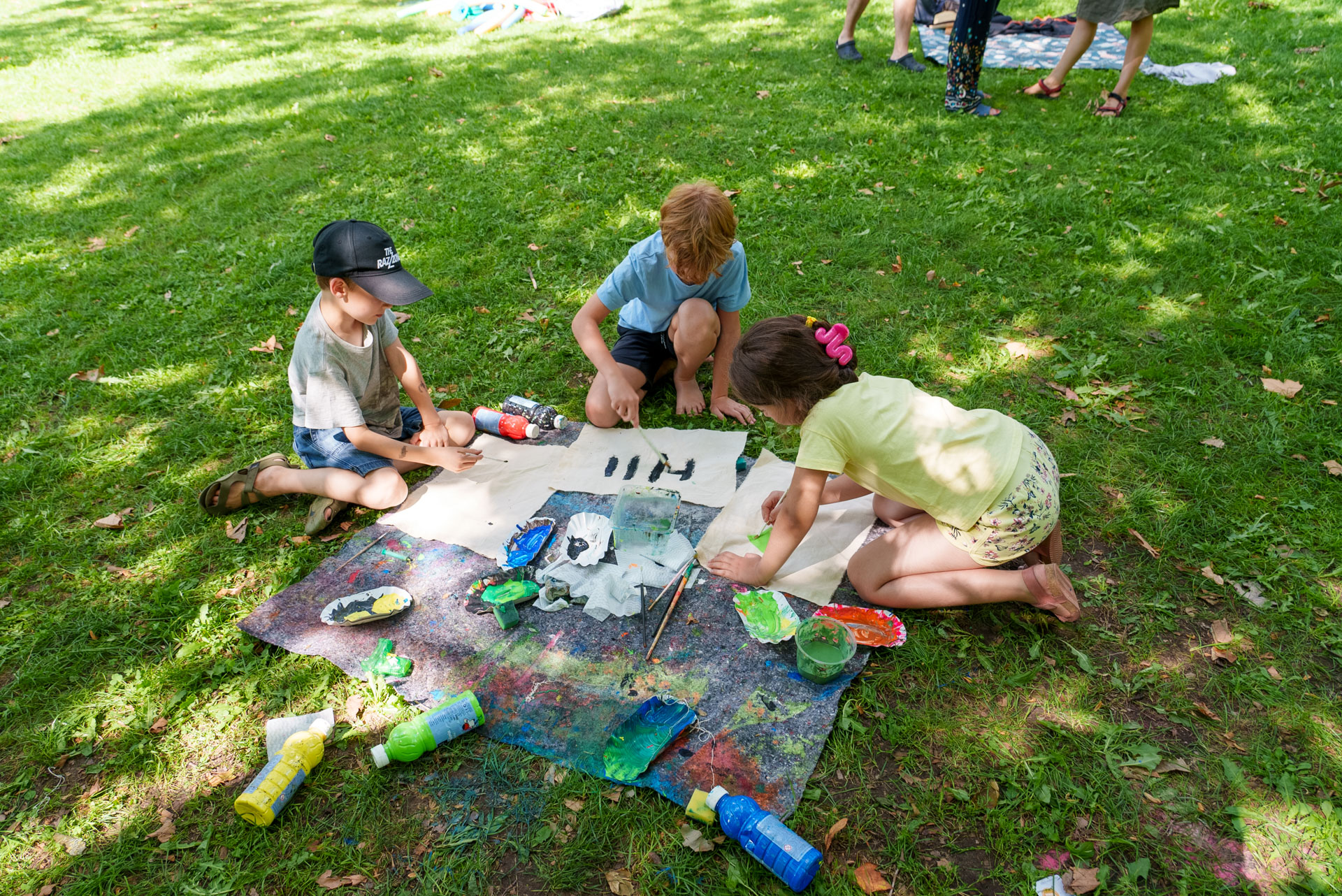 Kostenloses Ferienangebot im Sommerbad Humboldthain für Kinder von 7-12 Jahren